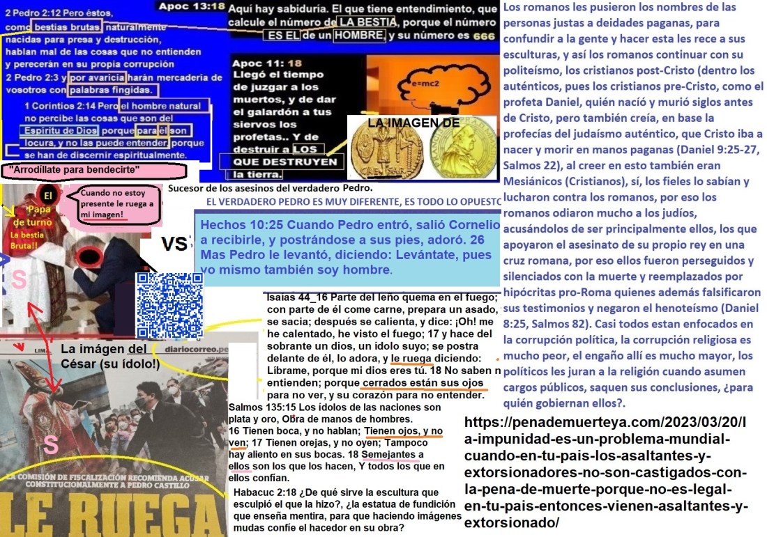 El numero de la bestia y la imagen de la bestia