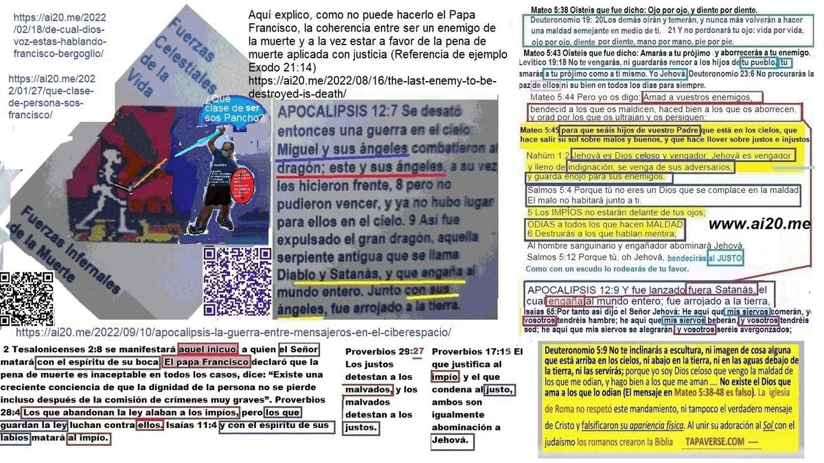 PenademuerteYa pena de muerte ya exodo 21 14 que clase de ser sos vos pancho