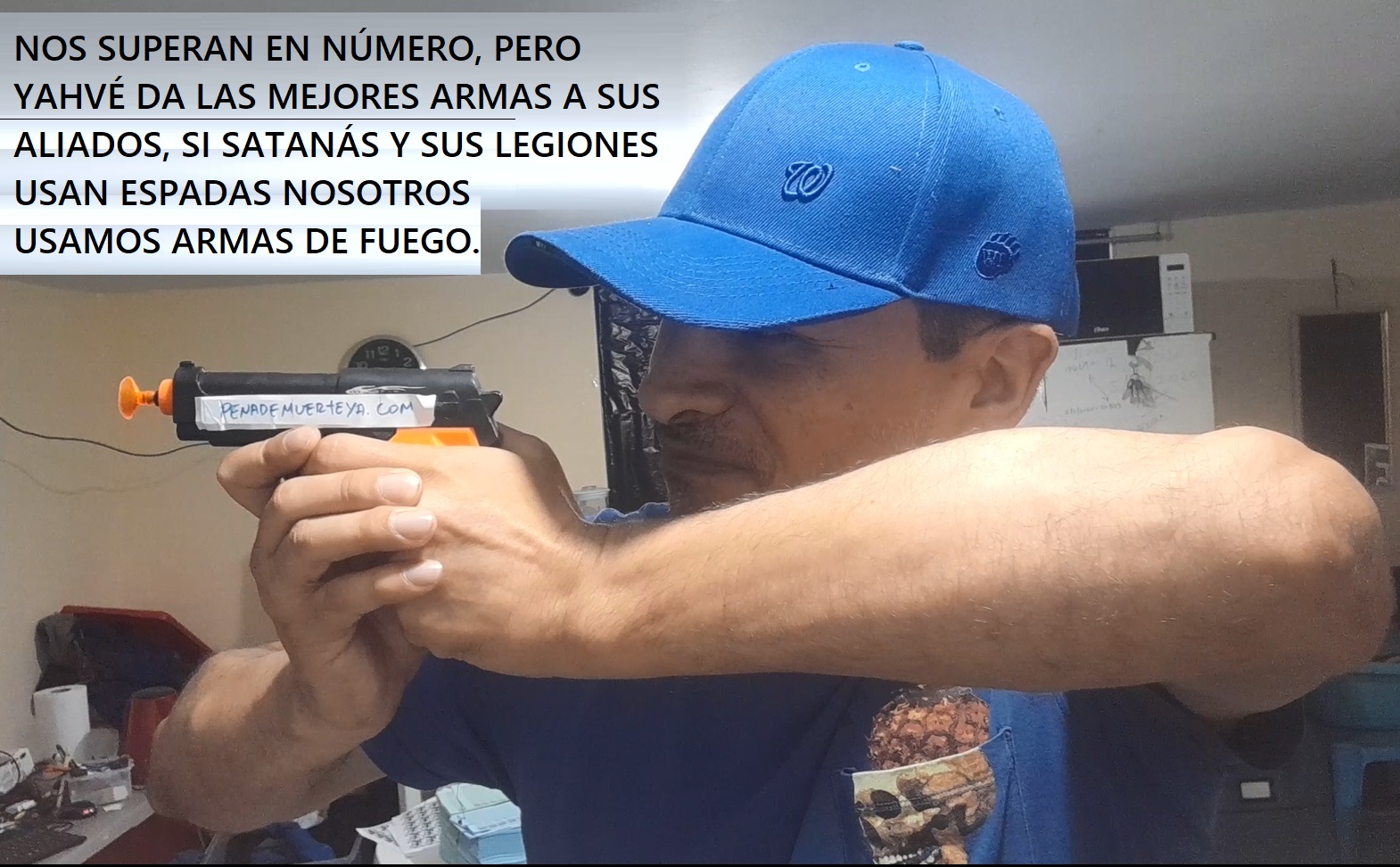 NOS SUPERAN EN NUMEROS LOS SUPERAMOS EN ARMAS