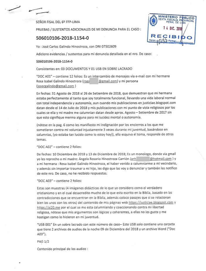La prueba de que San Pablo tenia razon - No sirve buscar justicia en los tribunales de los injustos - 1 Corintios 6