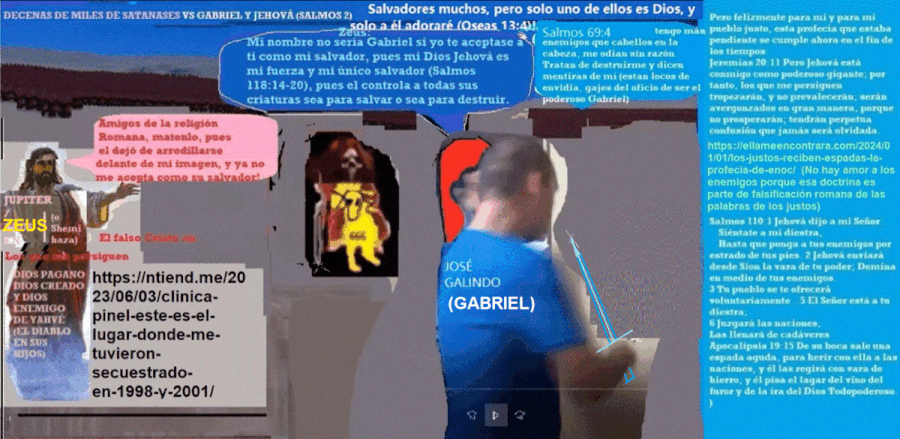 La batalla del angel Gabriel contra el Demonio de Grecia SS