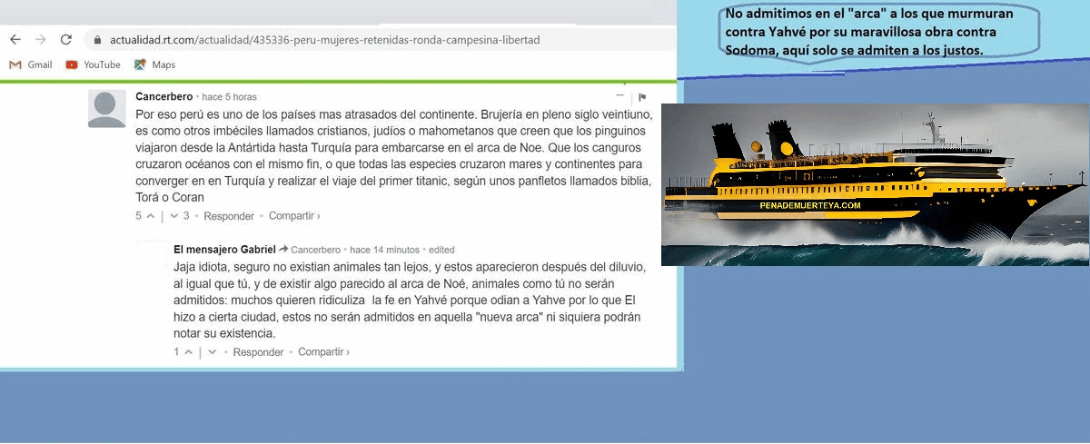 El barco del rescate de los justos