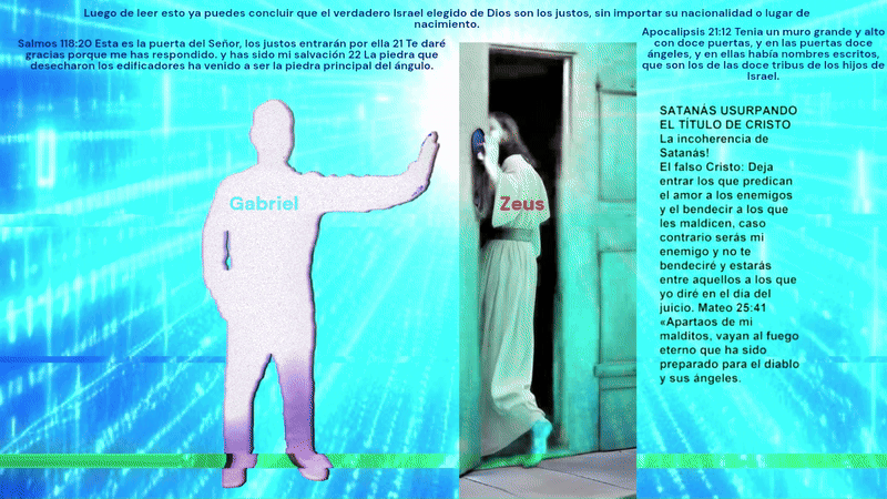 Vete Satanás porque yo sé quién eres y sé que quieres justificar a los injustos porque tú también eres injusto.