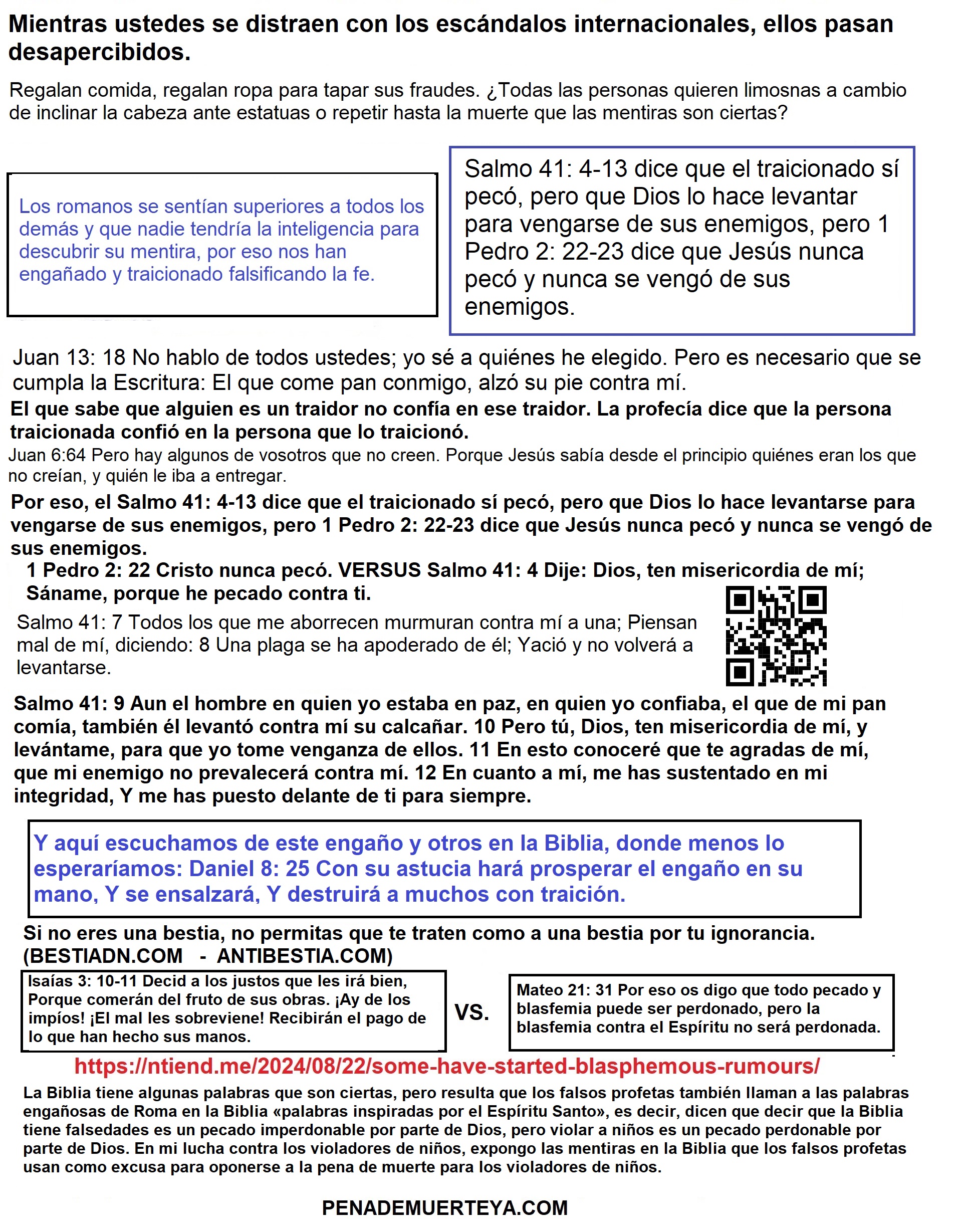 Te ha engañado - Esta es la verdad sobre el único pecado imperdonable - Mateo 12 31 - IDI01