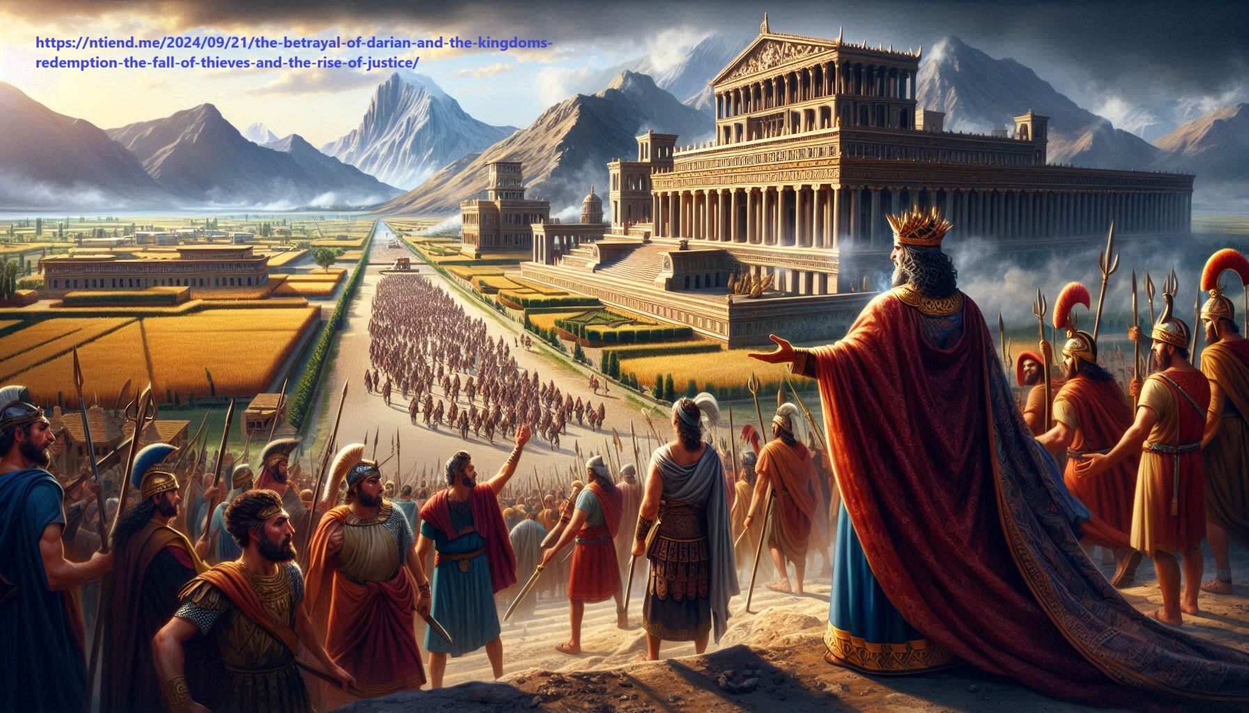 The fall of the thieves and the justice of the new king